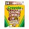 Crayola® Colors of the World™ Markers, 2 Packs of 24